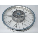 KOLO CELÉ - BUBNOVÉ  - 1,60-18&QUOT;  S DRÁŽKOU NA POKLICI - HLINÍKOVÝ RÁFEK - (NEREZOVÝ VÝPLET)